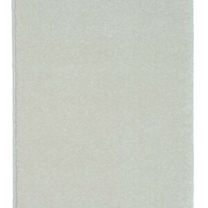 Kurzflor Teppich Samoa - Uni Design (Creme; 80 x 150 cm)