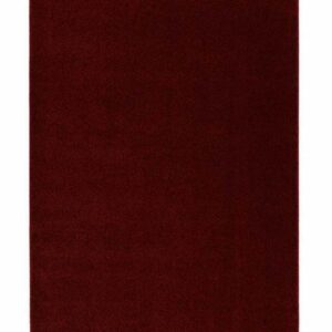 Kurzflor Teppich Samoa - Uni Design (Rot; 140 x 200 cm)