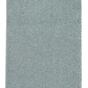 Kurzflor Teppich Samoa - Uni Design (Silber; 80 x 150 cm)