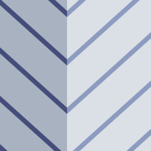 Eijffinger edle Vliestapete Stripes+ 377142 - Zickzack Muster (Blau)