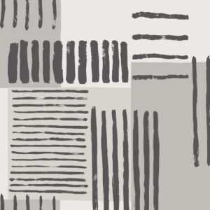 Eijffinger Mustertapete Stripes+ 377132 - Pinselstriche (Grau)