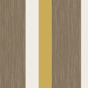 Eijffinger Streifentapete Stripes+ 377032 - Grasoptik (Ocker) – Bild 1