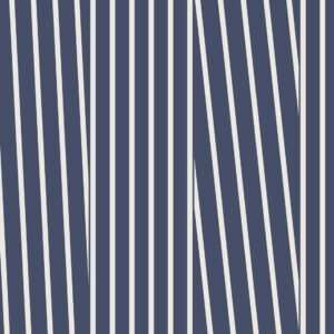 Eijffinger Streifentapete Stripes+ 377120 (Blau/Weiß) – Bild 1