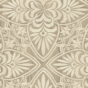 Eijffinger Sundari Vliestapete 375131 - Blumen Ornament (Sand) – Bild 1