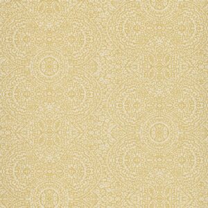 Eijffinger Sundari Vliestapete 375161 - indisches Ornament (Gelb/Weiß) – Bild 1