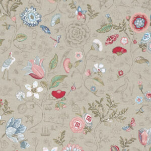 Eijffinger Tapete PIP 4 375001 - Spring to Life (Braun)