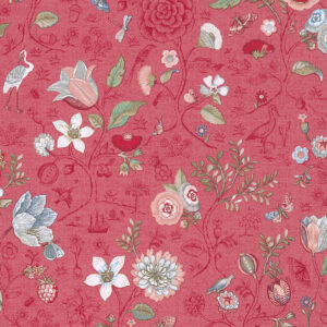 Eijffinger Tapete PIP 4 375004 - Spring to Life (Rot)