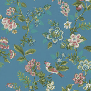 Eijffinger Tapete PIP 4 375066 - Botanical Print (Blau) – Bild 1