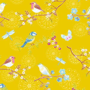 Eijffinger Tapete PIP 4 375083 - Early Bird (Gelb) – Bild 1