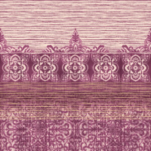 Eijffinger Tapeten Panel Sundari 375217 - Taj (Burgund; 280 x 186 cm) – Bild 1