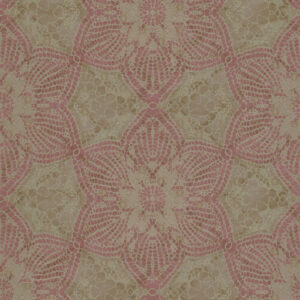 Eijffinger Vliestapete Siroc 376054 - indisches Blumenmuster (Rot)