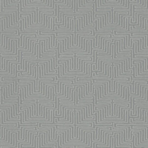 Eijffinger Vliestapete Siroc 376068 - Labyrinth Optik (Grau)
