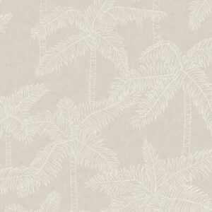 Eijffinger Vliestapete Vivid 384511 - Palmen (Sand) – Bild 1