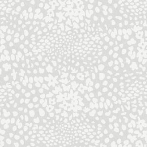 Eijffinger Vliestapete Vivid 384541 - Blumenwiese (Grau)