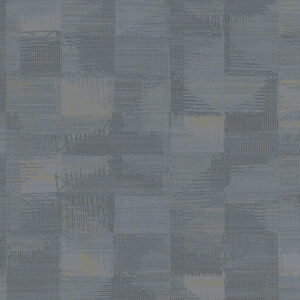 Marburg Vliestapete Silk Road 31218 Textil (Taubenblau)