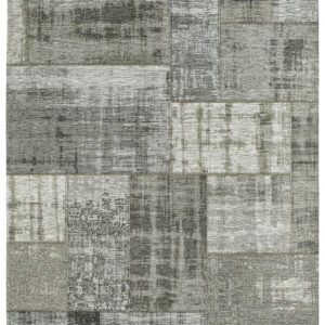 Jaquard Flachgewebe Teppich - Gent (Grau; 200 x 290 cm) – Bild 1