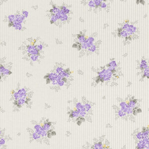 Rasch Textil Tapete 288932 Petite Fleur 4 - Blütenmotiv (Lila)