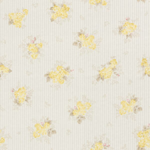 Rasch Textil Tapete 289137 Petite Fleur 4 - Blütenmotiv (Gelb) – Bild 1