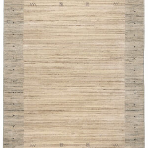 Gabbeh Teppich Lori Star XL 3641 (Beige; 140 x 200 cm) – Bild 1