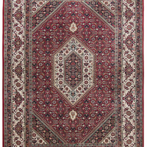 Teppich Meraj Silk touch Bidjar (Rot; 140 x 200 cm)