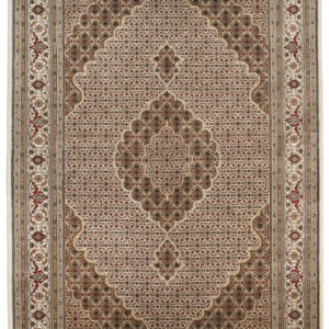 Teppich Sirsa Mahi Tabriz (Creme; 140 x 200 cm)