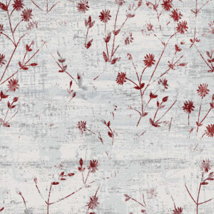 Astra Designteppich Antea Blume Rot (Rot; 150 x 80 cm)