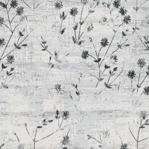 Astra Designteppich Antea Blume Schwarz (Schwarz; 150 x 80 cm)