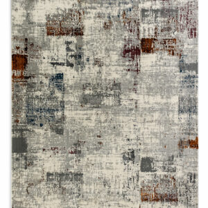Astra Designteppich Trentino Kästchen (Grau; 190 x 133 cm) – Bild 1