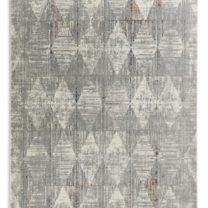 Astra Designteppich Trentino Rauten (Grau; 150 x 80 cm)