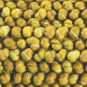Designer Webteppich Cobble (Ocker; 200 x 300 cm) – Bild 1