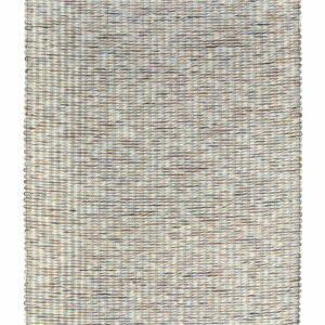 Flachgewebeteppich Grain (Hellblau/Braun; 200 x 140 cm) – Bild 1