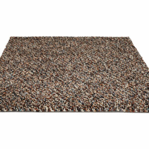 Schurwollteppich Dots (Braun; 170 x 240 cm)