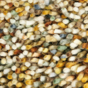 Schurwollteppich Pop art (Gelb; 140 x 200 cm)