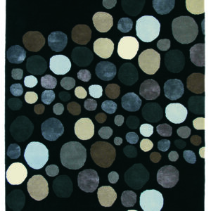 Teppich Estella Carnaval (Schwarz; 140 x 200 cm)