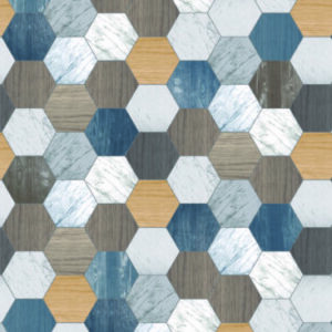 Mosaik (Blau)