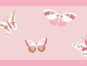 Schmetterling (Rosa) – Bild 1