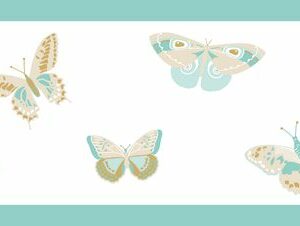 Schmetterling (Türkis) – Bild 1