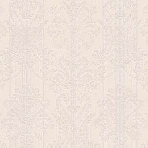 Eijffinger Vinyltapete Trianon VOL.II 388655 - Streifen Barock (Creme) – Bild 1