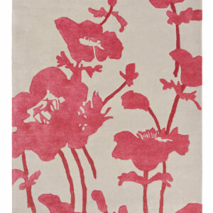 Florence Broadhurst Designerteppich Floral 300 (Rosa; 170 x 240 cm)
