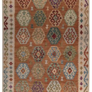 Gino Falcone Ethnoteppich Cecilia 27596 (Rost; 90 x 160 cm) – Bild 1