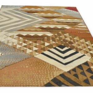 Gino Falcone Kurzflorteppich Aurora 035 (Braun; 160 x 235 cm) – Bild 1
