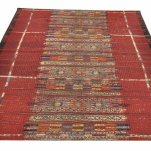 Gino Falcone Kurzflorteppich Aurora 038 (Rot; 120 x 180 cm)
