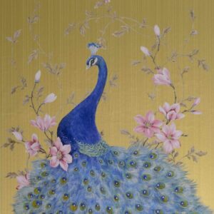 Glööckler Imperial 58503 - Panel Pfau mit Strass (Grün) – Bild 1