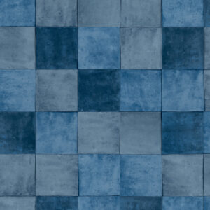 Marburg Vliestapete Zellige Fliese 45713 (Denim)