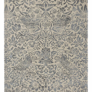 Morris & Co. Wollteppich Pure Strawberry Thief (Ink; 170 x 240 cm)