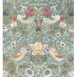 Morris & Co. Wollteppich Strawberry Thief (Slate; 170 x 240 cm)