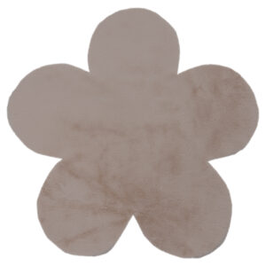 Kinderteppich Luna - Blume (Taupe) – Bild 1