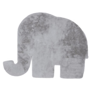 Kinderteppich Luna - Elefant (Silber) – Bild 1