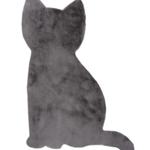 Kinderteppich Luna - Katze (Grau) – Bild 1