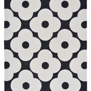Outdoorteppich Spot Flower 460805 (Schw; 280 x 200 cm) – Bild 1